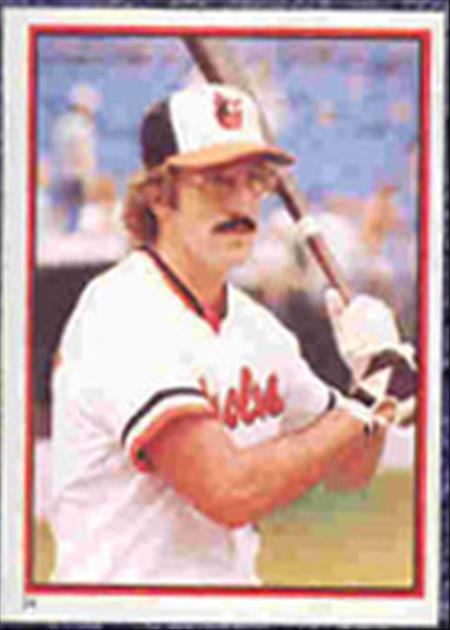 1983 Topps Baseball Stickers     024      John Lowenstein